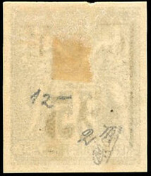 25 on 35c. violet-noir on jaune. Variété 25 avec gros "5". ...