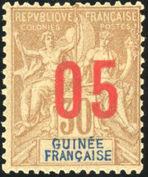 05 on 30c. Figures spaced out. Very Fine. (Estimate 850€)