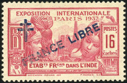 16ca. rose carminé. Very Fine. (Prix estimé 1680€)