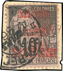 Postal parcels. 10c. black or lilac. cancelled Post mark on petit ...