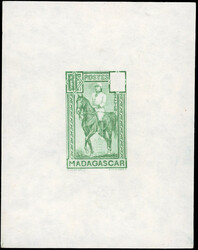 Proof in green with no face value. SuperFine