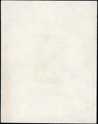 Proof in green with no face value. SuperFine