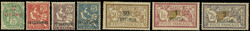 7 values. Complete series. Superb (Estimate 490€)