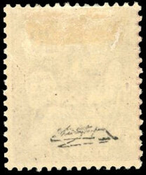 20c. on 20c. lilac brown. ''ROTECTORAT'' overload. SuperFine. ...