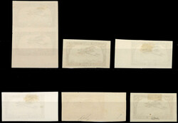 Poste Aérienne. Petit lot de Poste Aérienne N.D. 6 pièces dont une ...