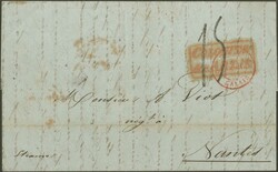 Pioneer. Handwritten letter stamped with the Post mark ST-PIERRE - ...