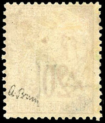 20c. brick or green. Overprint "No Bé" with "ssi" omitted. SuperFine