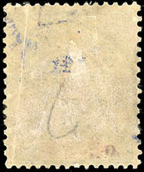 Stamp of DIEGO SUAREZ n°28, 5c. green cancelled of the hollowed-out ...