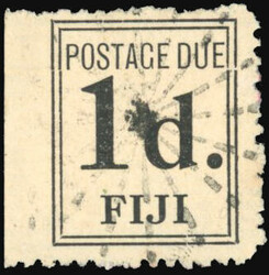 Postage due stamps. 1d. black. VF. (Prix estimé 140€)