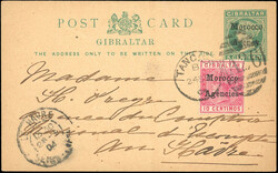 Stamped envelopes aImperforate wrappers. Stamped envelope of 5c. ...