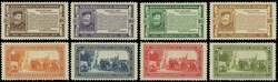 Complete series. 8 values. Very Fine. (Estimate 375€)