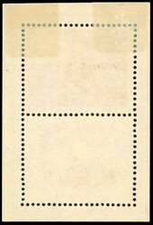 Blocs et Feuillets. Bloc Centenaire du chemin de fer. Very Fine. ...