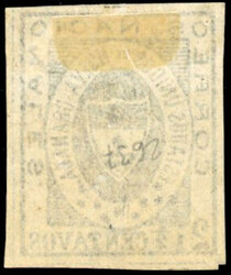 2 1/2c. black. SuperFine. (Estimate 1800€)