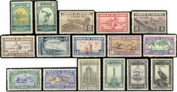 Complete series. 16 values. SuperFine. (Estimate 1900€)