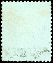 1c. vert-olive. Surcharge SPECIMEN. SuperFine. (Prix estimé 420€)