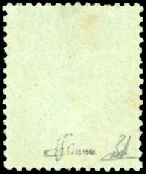 5c. pale green or blue. Invisible hinge. SuperFine. (Estimate 4600€)