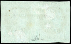 Pair of the 1c. olive. Carry-over 1. cancelled journal. Margins ...