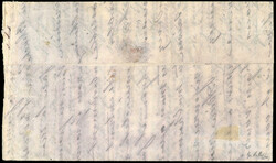 80c. Lauré (20c. remplacé), on lettre manuscrite de BORDEAUX du 2 ...