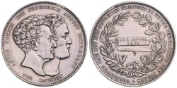 Anton, 1827-1836, Konventionstaler, 1831, auf die Verfassung, AKS 84, ...