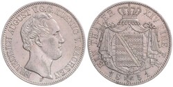 Friedrich August II., 1836-1854, Taler, 1851 F, AKS 101, Jaeger 87, ...