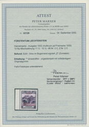 1932, Dienst, 10 Rp., schwarzviolett, gezähnt L 11 1/2:10 1/2, ...