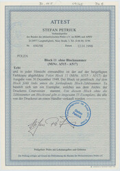 1948, 160 Jahre Verfassung der USA, Blockausgabe ohne Zählnummer, ...