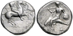 10.20.90: Ancient Coins - Greek Coins - Calabria