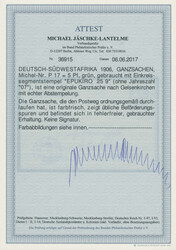 EPUKIRO DSWA 25 9, Stempel ohne Jahreszahl, praktisch voll und klar ...