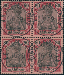 151: Poste allemande à l'étranger en Chine – émission de Petschili