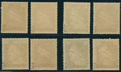 1945, 3. Wiener Aushilfsausgabe, 30 und 42 Pfg., postfrisches Lot mit ...