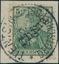 151: Poste allemande à l'étranger en Chine – émission de Petschili