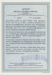 1913, Deutsches Reich mit Wasserzeichen, Friedensdruck, Ministerdruck ...