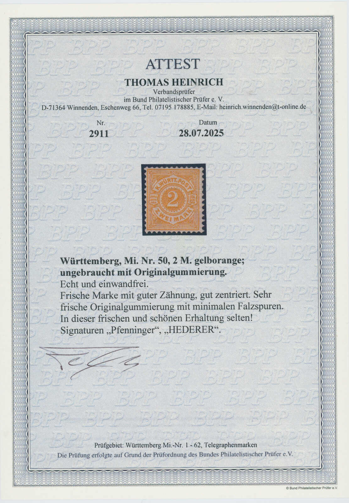 Image 1 for lot number 1101 for HBA 86th Auction