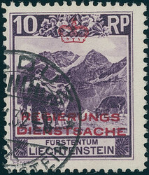 4175: 列支敦士登 - Official stamps