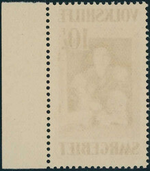 1931, Volkshilfe, 10+10 Fr., dunkelbraunorange, tadellos postfrisches ...