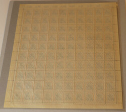 1908, Germania mit Aufdruck, 50 Centimes a. 40 Pfg., ...