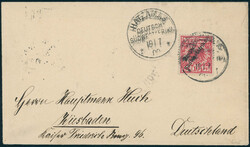 185: Colonies allemandes en Afrique de l’ouest du Sud - Cancellations and seals