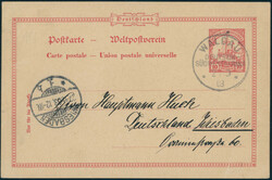 185: Colonies allemandes en Afrique de l’ouest du Sud - Cancellations and seals