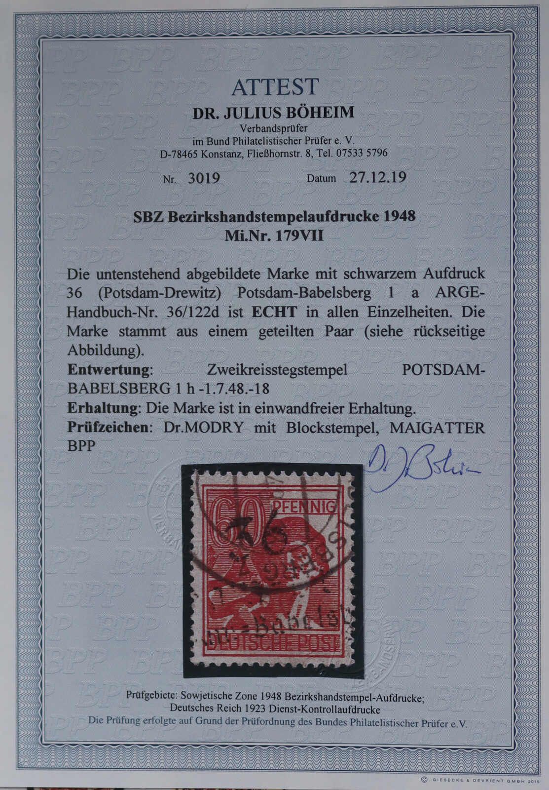 Image 46 for lot number 3522 for HBA 86th Auction