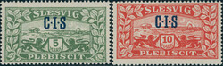 330: Plebiscit Slesvig 1920 - Official stamps