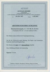 1920, Dienstmarken C.I.S., 14 W. kpl., tadellos postfrischer ...