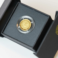 50 Euro, Gold, Lutherrose, 2017 D (München), in Kapsel und in ...