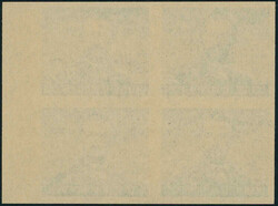 1952, Otto-Motor, 30 Pfg., schwarzultramarin, Probedruck auf ...