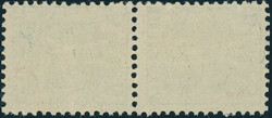 1907, Tellknabe, 5 C., dunkelgelblichgrün, senkrechtes Paar, obere ...