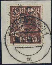 2o KÖTHEN 2 LAND, Arge 2o/3d, auf Arbeiter 15 Pfg., siena, auf ...