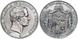 Friedrich Wilhelm IV., 1840-1861, Doppeltaler, 1851 A, AKS 69, Jaeger ...