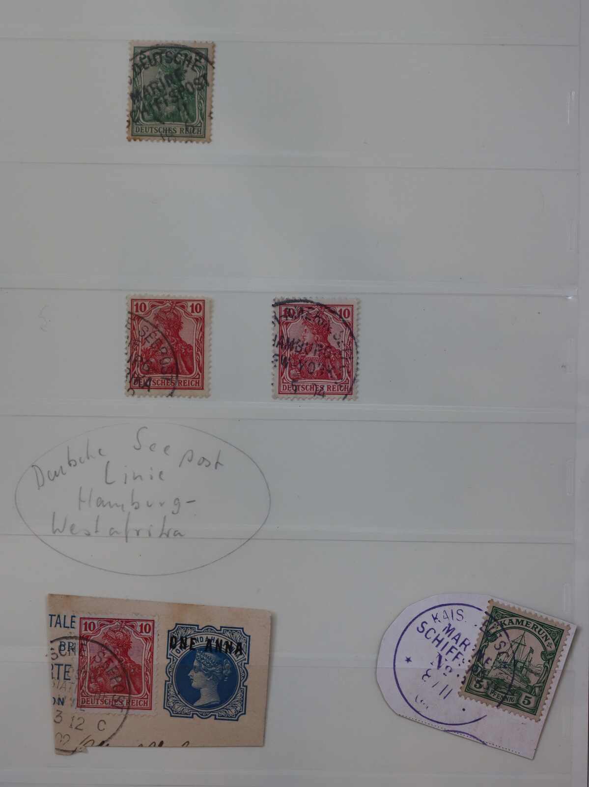 1897/1917, große Sammlung DAP und Kolonien aus dem Nachlass von ...