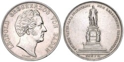 Carl Leopold Friedrich, 1830-1852, Gedenkdoppeltaler, 1844, Carl ...