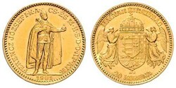 Franz Joseph I., 1848-1916, 20 Kronen, Gold, 1901 KB, sehr ...