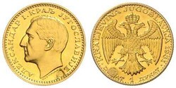 Alexander I., 1921-1934, 1 Dukat, Gold, 1931, Garantiestempel Schwert ...